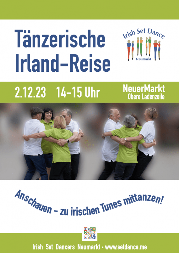 A1 Plakat•Taenzerische Irland Reise