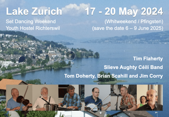 Irish Set Dance Pfingstwochenende in Richterswil, Züricher See